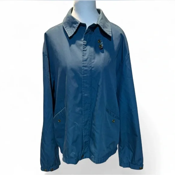 Sears Blue Outerwear Jacket 1970’s P-P 24” L 25” - Picture 5 of 9